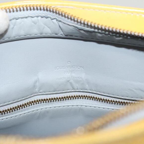 LOUIS VUITTON Monogram Vernis Houston Hand Bag Gris M91053 - Picture 9 of 16